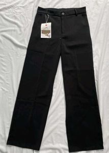 Black Wide Leg Dress Pants