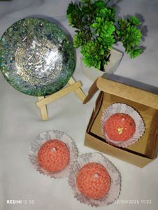 Motichur laddu candles