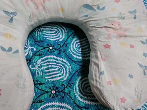 Haus and kinder Mom feeding Pillow