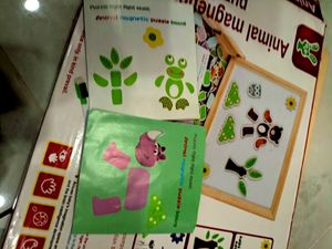 New Magnetic Animal Puzzle Board