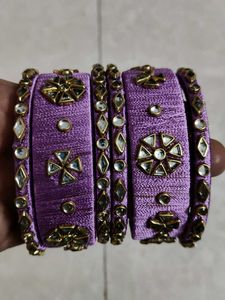 silk thread bangle