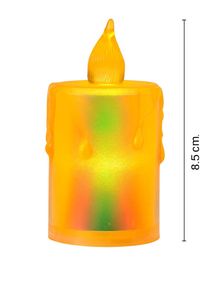 LED candle , battery operated 6 pc