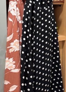Polka Dot Off-Shoulder Dress
