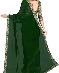 Green Saree