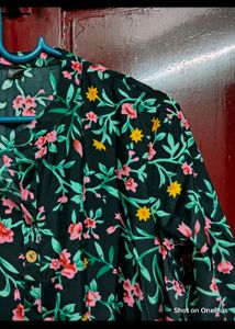 Floral Print Maxi Dress