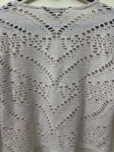 Crochet Long Sleeve Top