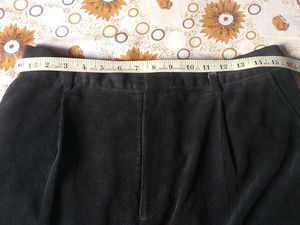 Black Baggy Corduroy Pants