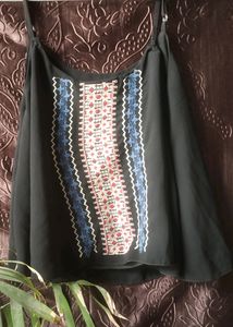 Black Top Indo-western 🖤