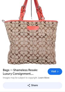 Authentic Coach Bag