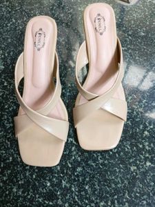 Elegant Beige/Nude Heels