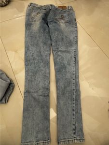 Embroidered Denim Jeans
