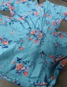 Floral Print Mini Dress