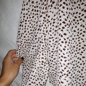 SHEIN Love Print Blouse - Size M