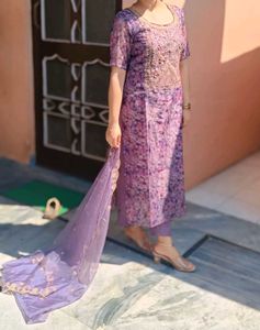 Plazzo Kurti With Dupatta