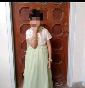 Very Beautiful Simple And Sober Gown For Girls