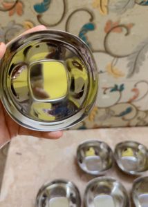 Stainless Steel Bowls (Set of 6)