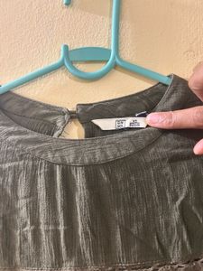 Elegant Olive Green Top