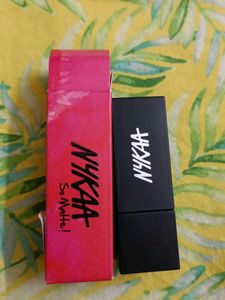 Nykaa Lipstick: Pinky Mauve Shade, Barely Used!