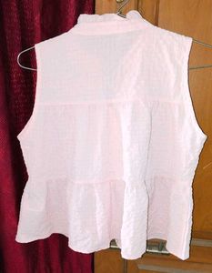 Pink Sleeveless Top