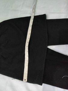Fleece Lined Black Skirted Leggings