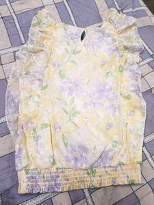 🆕 Floral Ruffle Sleeve 🔝