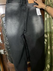 Wide Leg Denim Jeans