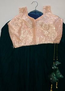 Mehndi Look Lehenga