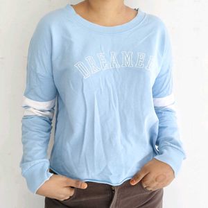 Ladies&#39; Cropped “DREAMER” Sweatshirt