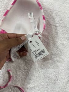 Pink Tie-Dye Bikini Top