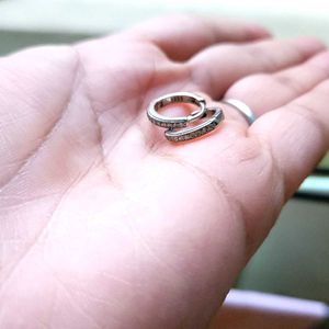 92.5 Hallmark Hoop Earrings