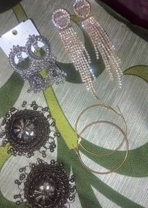 Combo Of Four Earings