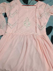 Baby Pink 🩷 Sharara Set With Dupatta