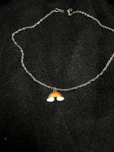 Rainbow Chain Necklace.