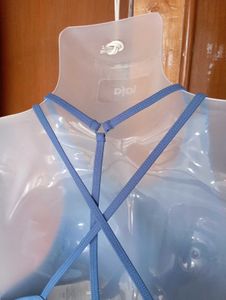 Blue Sports Bra