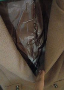 Elegant Tan Trench Coat