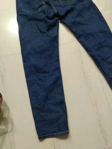 Dark Blue Denim Jeans