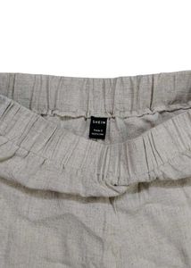 SHEIN Oldmoney Cream Linen Pants