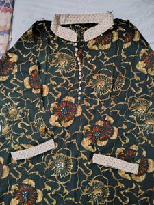 cotton stitched suit