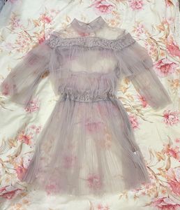 Korean Mesh Dress