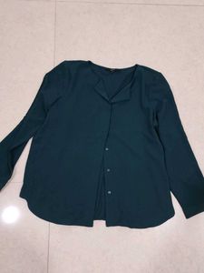 Elegant Green Blouse