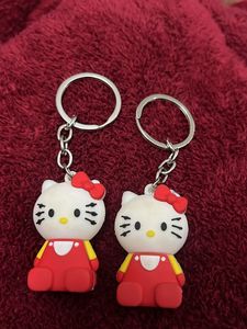 HELLO KITTY KEYCHAIN COMBO OF 2