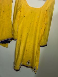 Yellow Indian Salwar Kameez