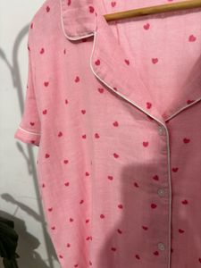 Cute Heart Pajama Set