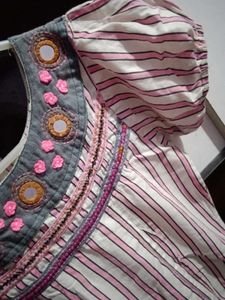 Neckline Embroidery Design Kurti❤️😍