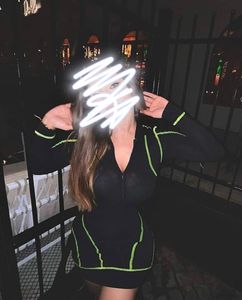 KYLIE JENNER look inspired sexy bodycon dress