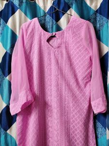 Unworn Beautiful Georgette Kurta Set On Sale!