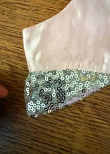 Pink Sequin Party Dress