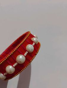 Pearl Bangle Bracelet