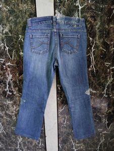 Women Denim Faded Jeans