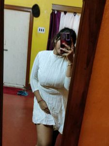 short White Lace Dress